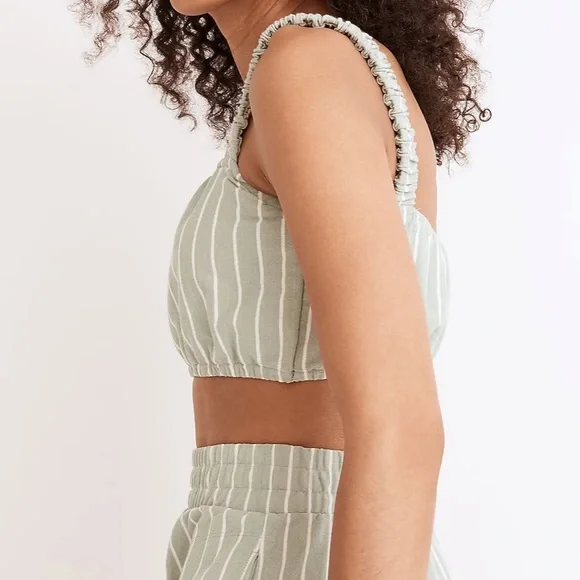 Madewell Organic Cotton Cropped Top - Picture 2 of 8